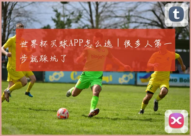 世界杯买球APP怎么选｜很多人第一步就踩坑了